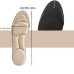 6D Ergonomic Shoe Insoles For Standing Comfort - Soft Cushioned Heel & Toe Relief, Breathable Sweat Absorbent Warmth, Anti- Thick Design For Men & Women, All-Day Support For Work, Running Errands, Shopping, Standing Comfort Insoles | Breathable Footwear | Thick Comfort Insoles, Shoe Accessories - Image 2