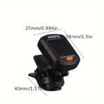 Guitar Tuner, Clip On Tuner For Guitar/Bass/Violin/Ukulele,Auto Power Off/One Button Operation/At-01A - Image 10