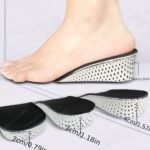 1 Pair Eva Height Increase Insoles - Invisible, Comfortable & Breathable With Shock Absorption, Odor-Neutralizing Design, Available In 3.99Cm, 4.98Cm, And 5.49Cm Sizes - Image 4