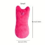 Cat Teaser Toy 1Pc Interactive Cat Teaser Toy | Cat Design Containing Squeaky Plush Pillow Toy - Pet Supply - Image 2