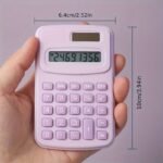 1Pc Tips Calculator Cute Cartoon Pocket Portable Calculator For School Office - Image 6