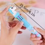1Pcs 10 Color Ballpoint Pen Kawaii Stationery Cute Pens Novelty Cute Kawaii Pen Student Writing Gel Pens Learning Office Supplies, As Halloween, Chrismas Gift - Image 2
