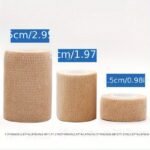 1 Roll Non-Woven Sports Bandages Elastic Self-Adhesive Bandages For Foot Finger Ankle Arm Sport Knee Pad Support - Image 7