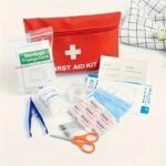 Complete First Aid Kit For Home, Car, Camping & Hiking - Includes Scissors And Tweezers | Portable & Durable | Multi-Purpose Outdoor Use | Red, Camping Essentials, Emergency Preparedness, Compact Design, Lightweight Kit, Sturdy Construction, Highquality Materials, Survival Gear, Home Safety, Outdoor Enthusiasts, First Aid Kit Fully Stocked, First Aid Kit For Salon, First Aid Kit, First Aid Kit, First Aid Kit Accessory, Emergency Pouch, Camping Supplies, Emergency Kit, Medicine - Image 6