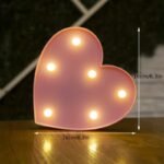16Cm Led Letter Light With Glow-In-The-Dark Numbers - Warm Yellow Light For Weddings, Birthdays, Christmas, And Home Decor - Battery-Powered, Switch Control, Plastic Construction, Tabletop Lighting | Modern Night Light | Plastic Led Light, Led Lights For Bedroom - Image 39