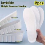 1Pair Invisible Heightening Breathable Comfortable Insoles For Women & Men - Image 9