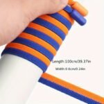 1 Pair Vibrant Elastic No-Tie Shoelaces For Sneakers - Quick & Easy Slip-On Design, Durable Acetate Fiber, Assorted Colors - Image 2