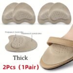 2Pcs Sandals Non-Slip Stickers, Forefoot Pads, Women'S High Heels, Foot Insoles - Image 7