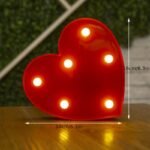 16Cm Led Letter Light With Glow-In-The-Dark Numbers - Warm Yellow Light For Weddings, Birthdays, Christmas, And Home Decor - Battery-Powered, Switch Control, Plastic Construction, Tabletop Lighting | Modern Night Light | Plastic Led Light, Led Lights For Bedroom - Image 40