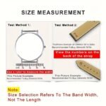 16Mm 18Mm 20Mm 22Mm 24Mm Watch Band, Stainless Steel Watch Strap, Watch Strap Replacement For Smartwatch, For Traditional Watch, For Samsung For Galaxy Watch, For Garmin Ticwatch Fossil - Image 9