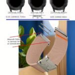 1Pc Adjustable Polyamide Watch Band, 18Mm/20Mm/22Mm, Breathable & Elastic Loop Strap With Parachute Buckle, Compatible With Samsung Galaxy Watch 8/7/6/5/4/3, Garmin Venu 3S, Amazfit Gtr 4, Huawei/Xiaomi Watch 4/5/Pro/Gt Series - Image 4