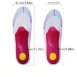 1 Pair Wear-Resistant And Breathable, Suitable For Casual Shoes And Sports Running Insoles - Image 2