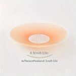 10Pcs Reusable Silicone Breast Lift Nipple Covers - Invisible Adhesive Strapless Backless Stick-On Bras With Iron Box Storage, Soft Pink, Hand/Dry Clean Only - Image 3