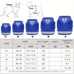 Breathable Cat Harness And Leash Set, Escape Proof Pet Clothes Kitten Puppy Dogs Vest Adjustable Easy Control Reflective Cat Harness - Image 2