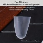 4Pcs Guitar Finger Pads Silicone Non-Slip Finger Protectors For Violin, Mandolin, Bass, Drummer - 3 Sizes - Image 2