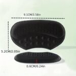 1Pair Heel Sticker Anti-Drop Heel High Heel Shoes Heel Anti-Wear Foot Sticker Shoes Big Change Small Artifact, Loafer Shoes Half Size Pad, Change One Size Change Half Size Length 3.58In/9.09Cm Width 2.05In/5.21Cm - Image 15