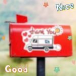 1Pc Thank You Usps Sticker For Mailbox, Thank U Stickers Vinyl Stickers With Love And Support For Usps Mail Carriers, For Car Motorcycle Sticker, Garden Mailbox, Entry Gate, Truck, Water Bottle, Helmet, Mobile Phone - Image 8