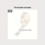 100Pcs Transparent Double-Sided Adhesive Dots - Removable, Abs Resin, Ideal For Scrapbooking, Journaling, Photos & Memo Pads - Perfect For Home, Wedding & Party Decorations, Scrapbook Adhesive - Image 6