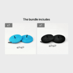 Elastic No-Tie Sneaker Laces With Metal Lock - Quick-Lock Twist Rope Design, Light Blue & White, Comfortable For Casual & Sports Footwear, Casual Footwear, Sleek Shoe Design, Secure Fit Footwear - Image 31