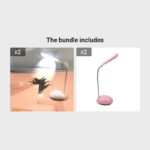 4 Colors Foldable Portable Led Desk Lamp Eye Care Student Learning Reading Led Desk Lamp Battery Powered - Image 11