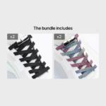 1 Pair 100 Cm No-Tie Elastic Colored Laces, Including 2 Fixed Buckles, Adjustable Comfort Loafers Elastic Laces, Adults, The Elderly, Can Be Used For Sports Shoes, Casual Shoes And Other Shoes - Image 17