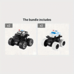 Police Car Rotatable Four-Wheel Drive Inertial Stunt Off-Road Vehicle Model Children'S Toy Boy Toy Car Stall Toy Inertial Off-Road Vehicle Toys Super Resistant Climbing, As Halloween Gift For Winter - Image 7