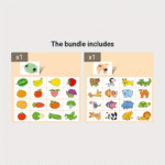 16Pcs Toddler Puzzle Cards Toys For Kids Jigsaw Matching Game Education Toys Cartoon Shape Cognitive Training Gift - Image 11