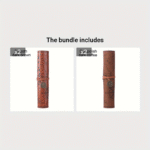 Creative Treasure Map Retro Pencil Case Leather Large Capacity Roll Pencil Bag Embossed Buckle Simple Stationery Box Roll Portable Pencil Drawing Bag Pen Holder - Image 18