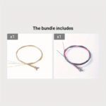 6Pcs/Set Of High-Quality Acoustic Guitar Strings - A Set Of 6 Replacement Copper Guitar Strings | High-Quality Accessories Suitable For Acoustic Guitars - Image 11