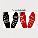 1 Pair Upmic Cotton Blend Knit Crew Socks, "Do Not Disturb I'M Watching Football" Letter Print, Sports Theme, Machine Washable, 70% Cotton 30% Polyester, 120G/M?, Novelty Gift Socks - Image 19