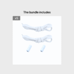 Elastic No-Tie Shoelaces For Sneakers - Quick-Lock Twist-On Design, Lightweight Breathable Mesh Lace-Up Shoes In Beige, Light Blue, Green, Orange, Black & Gray, Sneakers For Adults, Casual Footwear, Modern Sneakers, Durable Footwear - Image 27