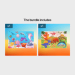 1 Set Colorful Jigsaw Puzzles For Kids Age 3-5 Preschool Educational Brain Teaser Boards Toys Toddler Children Learning Puzzles,Halloween/Christmas Gift - Image 19