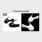 1 Pair Shoe Crease Protectors For Air Force Shoes, Anti-Wrinkle Shoe Crease Guard For Sneaker And Casual Shoes, Plastic Toe Box Crease Protectors Shoe Shield - Image 7