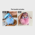 Adorable Plush Doll, Can Decorate Your Car, Dressing Table, School Bag, Handbag, Satchel. It Is A Beautiful Keychain, Given To Friends As A Gift For Valentine'S Day, Christmas, Easter - Image 21
