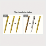 3Pcs/Set Brush Metal Marker Pen, Golden, Silvery, Copper, Permanent Art Paint Marker, Craft Scraping, Fabric, Professional Art Supplies - Image 13