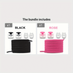 1 Pair Of Durable Polyester Elastic No-Tie Shoelaces With Secure Spring Buckles - Vibrant Colors, Stretchy & Non-Deformable For Sneakers And Casual Shoes, Casual Shoe Laces|Vibrant Shoelaces|Polyester Laces - Image 24