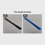 1Pc Ergonomic Shoe Horn - 42Cm Long, Thick Plastic, No-Bend Design For Easy Shoe Wear At Home Or Hotel, Blue & Black Options - Image 7