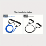 1Pc 5-Level Resistance Bands With Handles For Home Workouts And Strength Training - Perfect For Yoga, Pilates, And Boxing - Image 13