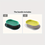 (Without Seeds) Cat Grass Planting Box, Planting Hydroponics Box, Garden Seed Sprouter Tray, Seed Sprouting Trays Set - Image 13