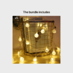 1Pc Led Bubble Ball Light String Crystal Ball Light Room Decoration Warm Scene Layout - Image 5