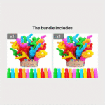 8Pcs Colorful Pop Tubes Sensory Toys - Enhances Fine Motor Skills, Ideal For Adhd & Autism, Perfect Gift For Preschool Boys & Girls, Includes Pink, Purple, Red, Green, Blue, Yellow, Autism Sensory Toys - Image 8