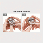 Mini 8-Key Kalimba Thumb Piano Gifts For Beginners Music Lovers Players, Cute Instrument Pendant Keychain Accessories - Image 11