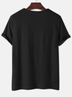 Portrait Print T-Shirt, Casual Short Sleeve Crew Neck Top For Spring & Summer, Women'S Clothing - Image 3