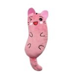 1Pc Random Color Plush Cat Toy, Interactive Self-Entertaining Teeth Cleaning Pet Toy For Small Breeds, No Battery Needed - Image 8
