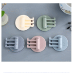 3-Branch Traceless Hanging Hook - Multifunctional Rotary Hook For Kitchen & Bathroom Walls - Punch-Free Installation! - Image 14