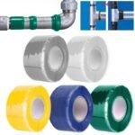 Heavy-Duty Waterproof Silicone Tape - Self-Fluxing Leak Seal Repair Tape, Instant Leak Stop For Pipes, Ducts, Automotive, Plumbing - High Quality, Extreme Temperature Resistance (-60?C To +150?C), No Tools Needed, Long-Lasting Adhesion For Indoor/Outdoor Use - Ideal For Professionals & Diy Projects, Automotive Sealing, Durable Adhesive, Highquality Adhesive, Home Maintenance - Image 2