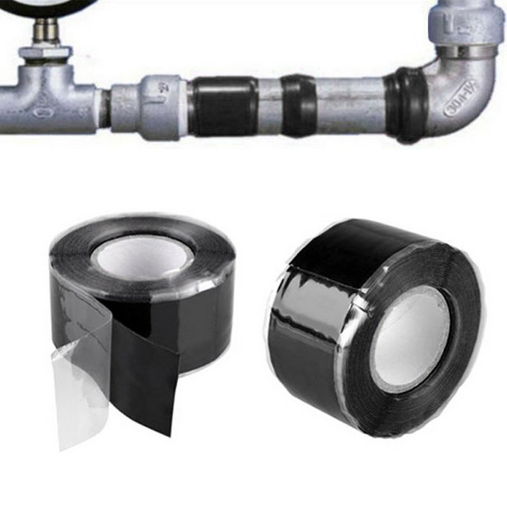 product-open-2023-02-07-1675776890008-3e437e985b704fcd9306e2f1deab9ab0-goods.jpeg Heavy-Duty Waterproof Silicone Tape - Self-Fluxing Leak Seal Repair Tape, Instant Leak Stop For Pipes, Ducts, Automotive, Plumbing - High Quality, Extreme Temperature Resistance (-60?C To +150?C), No Tools Needed, Long-Lasting Adhesion For Indoor/Outdoor Use - Ideal For Professionals & Diy Projects, Automotive Sealing, Durable Adhesive, Highquality Adhesive, Home Maintenance - Image 1