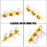 2Pcs L R Classical Guitar Tuning Pegs Tuner Machine Heads Keys For Classic Guitar - Image 6