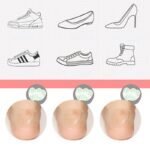 20/40Pcs Transparent Waterproof Foot Protection Sticker, High Heels Relief, For Heel Care - Image 10
