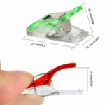 20/50/100Pcs Colorful Sewing Craft Quilt Binding Sewing Clips Plastic Clips Clamps Pack Trendy Gift - Image 2